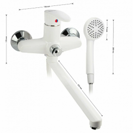 Смеситель PLAMIX CEZAR-00006 EURO SET 2115