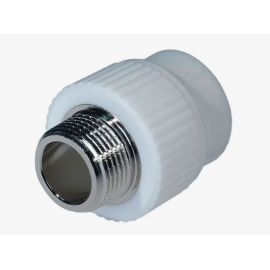 Муфта PPR 20x1/2" НР Valfex
