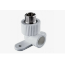 Угол PPR с креплением 20x1/2" НР Valfex